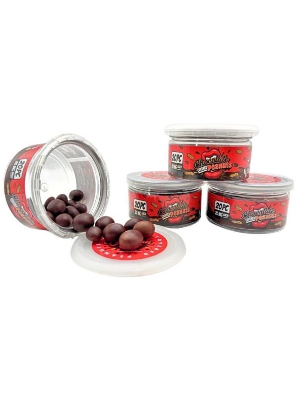 chocolate peanuts devour gummies