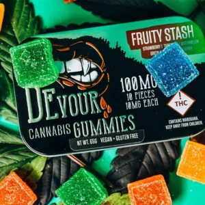 Buy devour gummies green apple