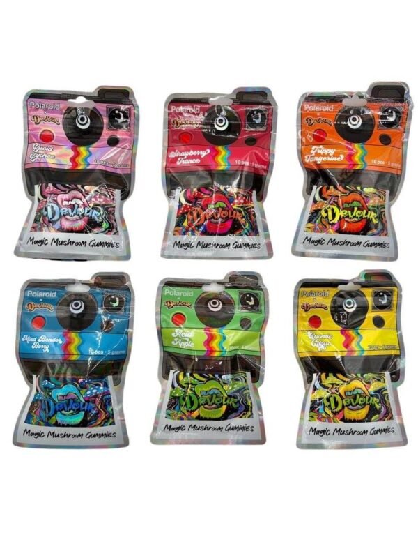 Polaroid X Devour Magic Mushroom Gummies For Sale Online