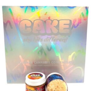 zkittlez cake she hits different sugar cannabis concentrate
