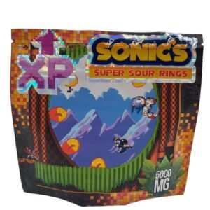 XP Sonics Gummies Super Sour Rings Strain