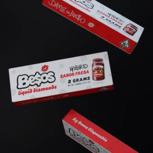 besos sabor fresa 2g disposable